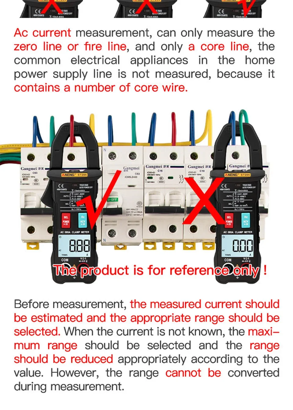 ANENG CM81 Digital Clamp Multimeter - AC/DC Voltage, Current, Resistance, Capacitance, and Diode Tester High-performance, auto-ranging digital clamp multimeter for precise measurements of AC/DC voltage, current, resistance, capacitance, and diode testing. High-performance, auto-ranging digital clamp multimeter for precise measurements of AC/DC voltage, current, resistance, capacitance, and diode testing. Sd7ac27ea61474693898d16cdb2ffe67ez -