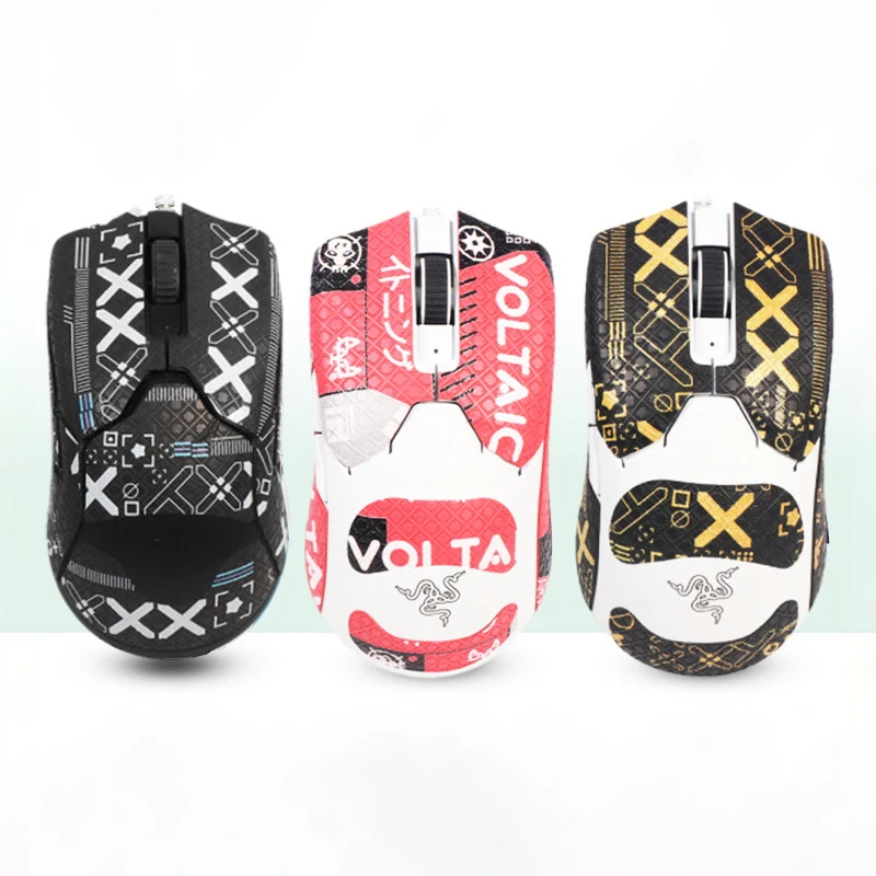 Mouse Grip Tape Skate Handmade Sticker Antiscivolo Suck Sweat Per Razer Viper Ultimate V2 Pro Mini Mouse Wireless