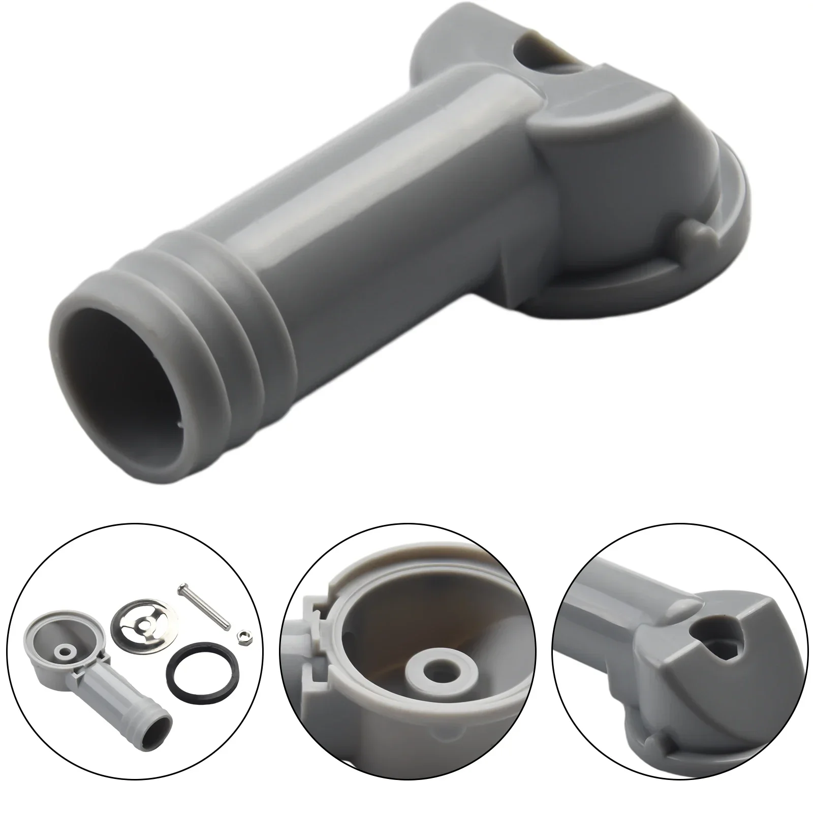 Relacement Overflow Pipe Kitchen Accesories Sink Replacement ABS Easy To Install For Joint Round Overflow Head sink overflow cover