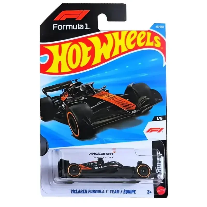 Original Hot Wheels Auto Ferrari McLaren F1 Spielzeug für Jungen 1/64 Druckgussfahrzeuge Formel 1 Sammlung Legierungsmodell Geburtstagsgeschenk