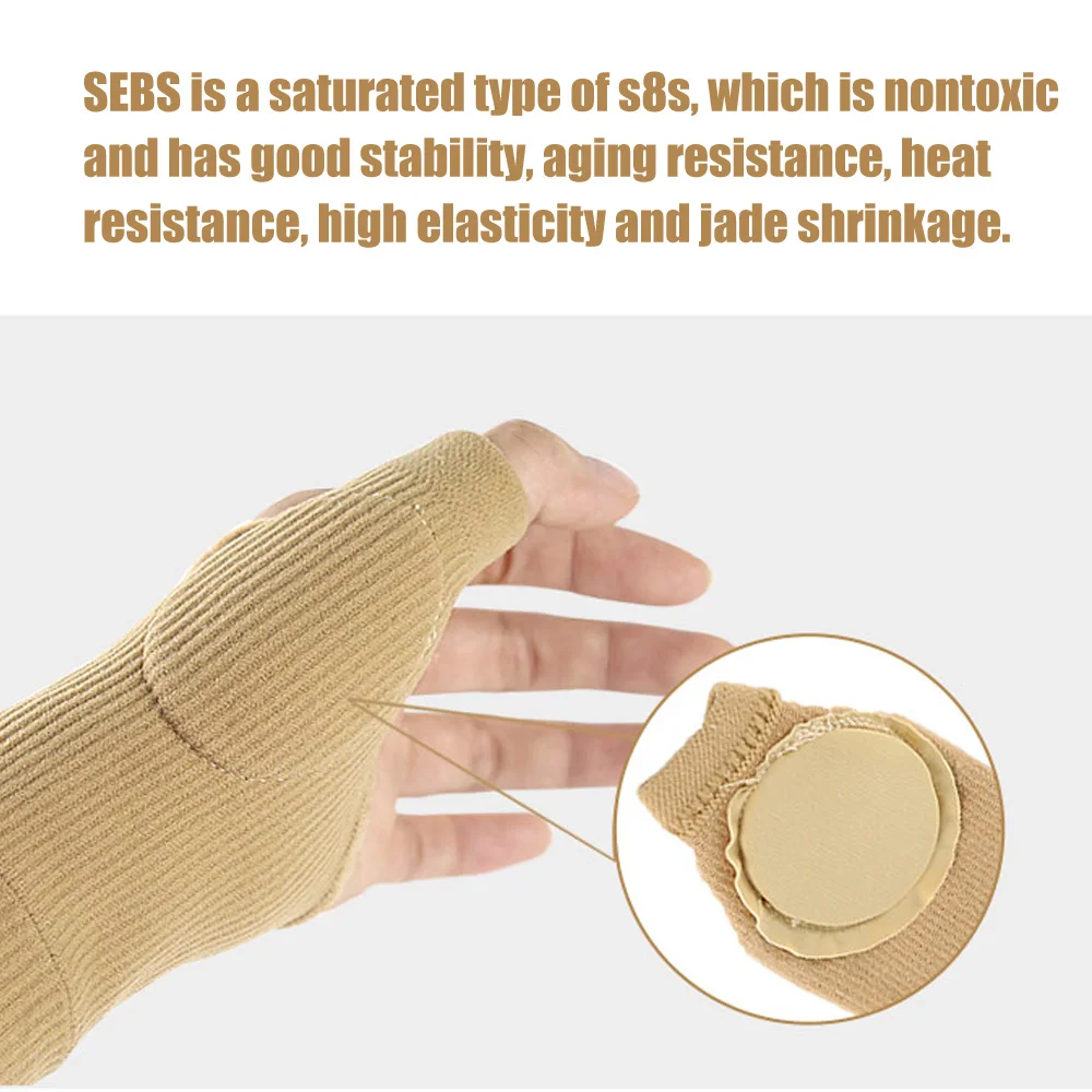 Sports wristbands 1Pair with Thumb Splint for Carpal Tunnel Gym Accessories