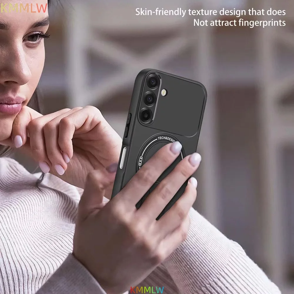 Matte Armor Kickstand Holder Back Cover Case