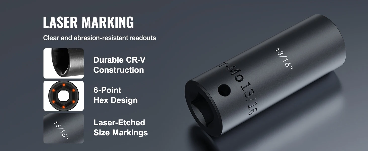 Socket size markings
