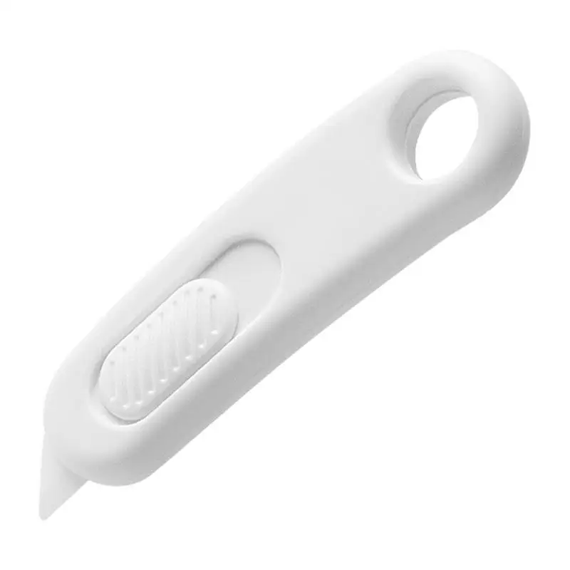 

Резак для коробок, открывалка для букв, Мини Резак для коробок, выдвижной Керамический Резак для коробок с отверстием для ключей для дома и школы