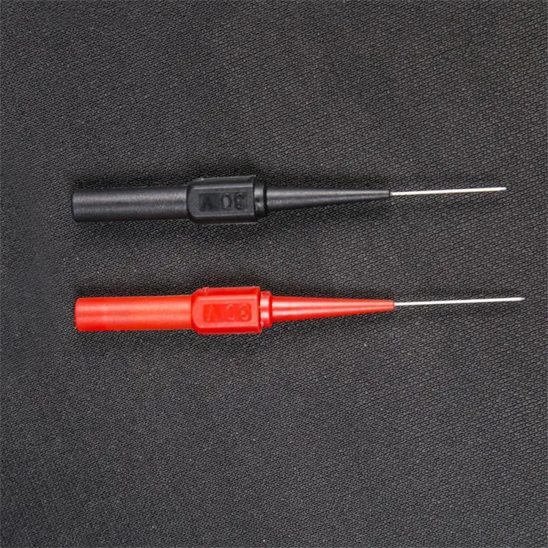 Test Probes 1-0.7mm 1.0mm Test Probe Measuring Device Fixture Copper Test Probe Plug Flexible Stainless Steel Multimeter Pen