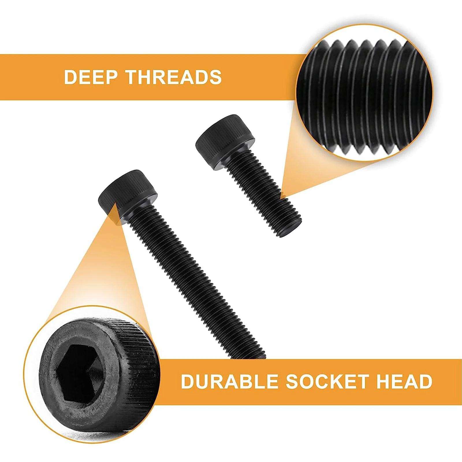 육각 소켓 헤드 볼트 너트 와셔 모음 키트, M2 나사 세트, M2 x 4, 6, 8, 10, 12, 16, 20, 25, 30mm, 12.9 등급 합금강, 660 개
