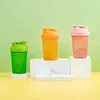 Sport Shaker Bottle 400ML Whey Protein Powder Mixing Bottle Sport Fitness Gym Shaker Outdoor Portable Plastic Drink Bottle 3