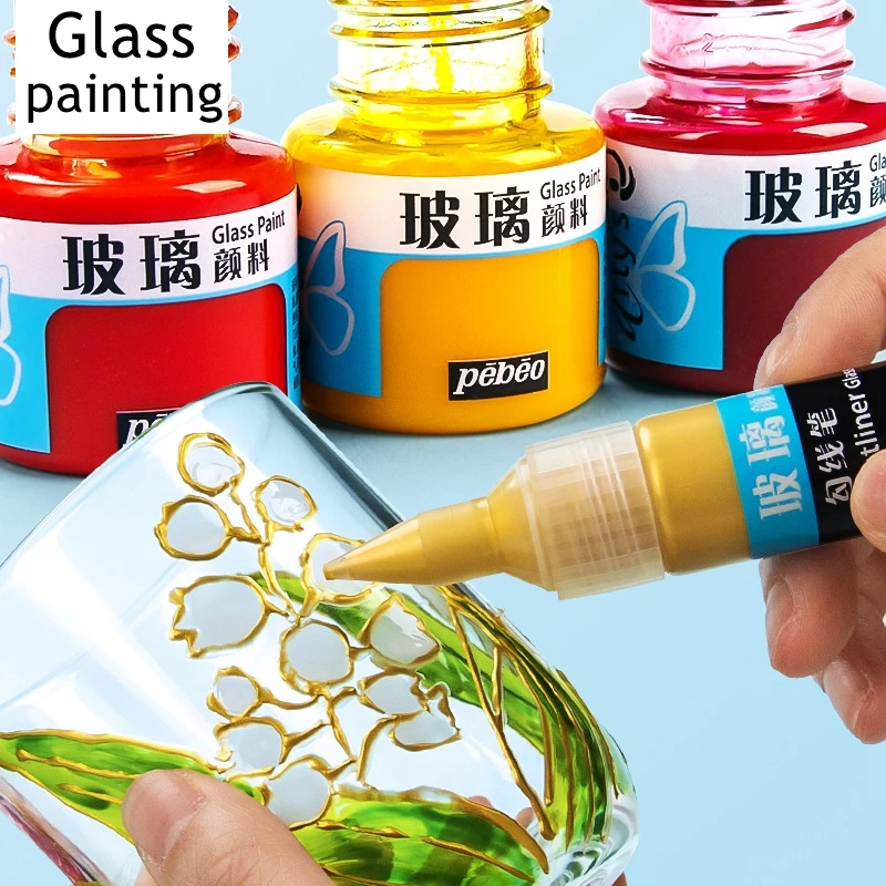 Glass Painting Acrylic Colors Waterbased Acrylic Paints Painting