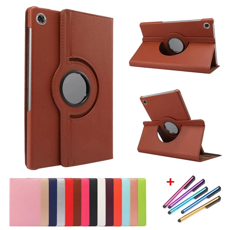 

For Xiaoxin Pad 2022 Case 10.6" 360 Rotating PU Leather Stand Cover For Coque Lenovo Tab M10 Plus 3rd Gen Case tb125fu tb128fu