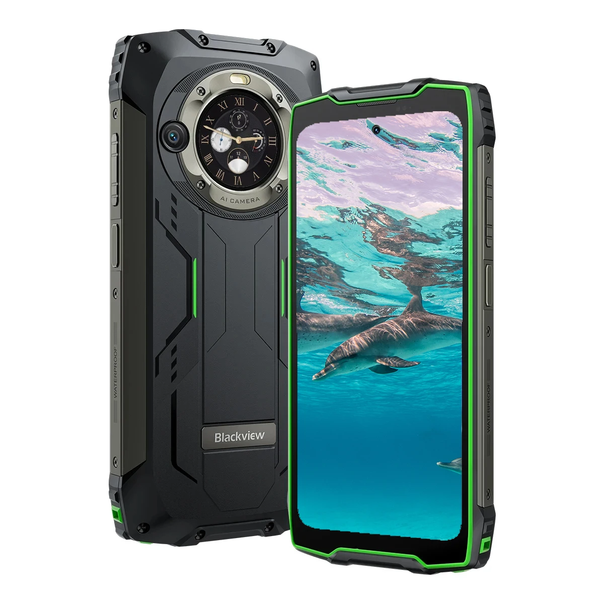 頑丈なスマートフォンBlackview-BV9300プロ,6.7インチディスプレイ