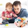 RC Pig Kids Bubble Machine Robot Animal Spray Fog Music Electronic Cow UBS Charge Electric Pet Children Gift 3