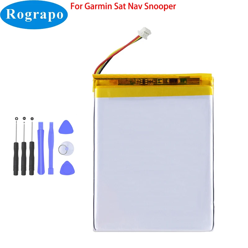 

New 3.7V 1500mAh GPS Battery For Garmin Sat Nav Snooper SNP-S2000N