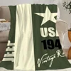 Fashion Racing Cras J-Jeep Blanket Skin friendly comfort warm soft plush blanket suitable sofa living room office bedroom 1