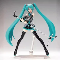 Hatsune Miku Anime Girl Figure - Virtual Singer Collectible Statue Toy - No box (014 Miku)
