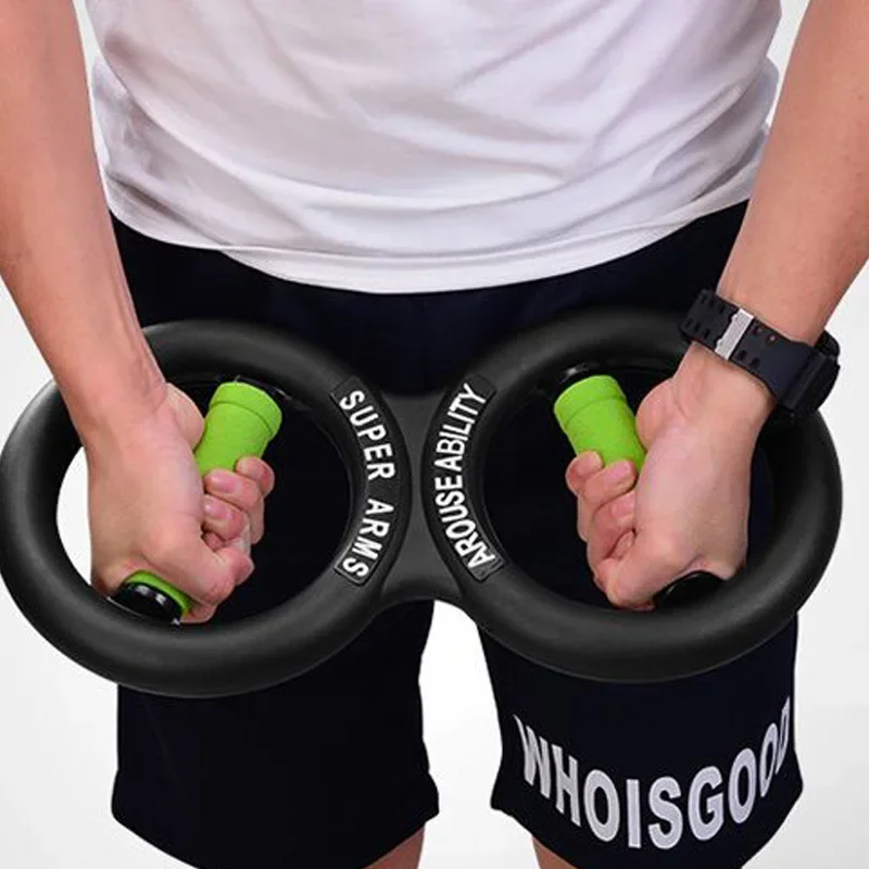 8 Shape Fitness Grip Strength Device Character Arm Power Wristt Muscle Strength Ring,Arouse Arms Fitness Training Equipment