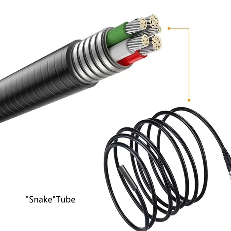 Endoscope Camera Teslong Coil 3.9mm 5.5mm 8mm Cable Dual Lens 8.5mm Auto Focus for NTS300 NTS500