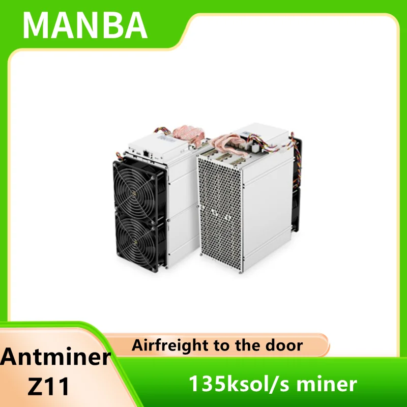 Usato Antminer Z11 135K Equihash Asic Miner Migliore Di S9 Z9 S17 T17 Z15 Innosilicon A9 Whatsminer M21S M20S