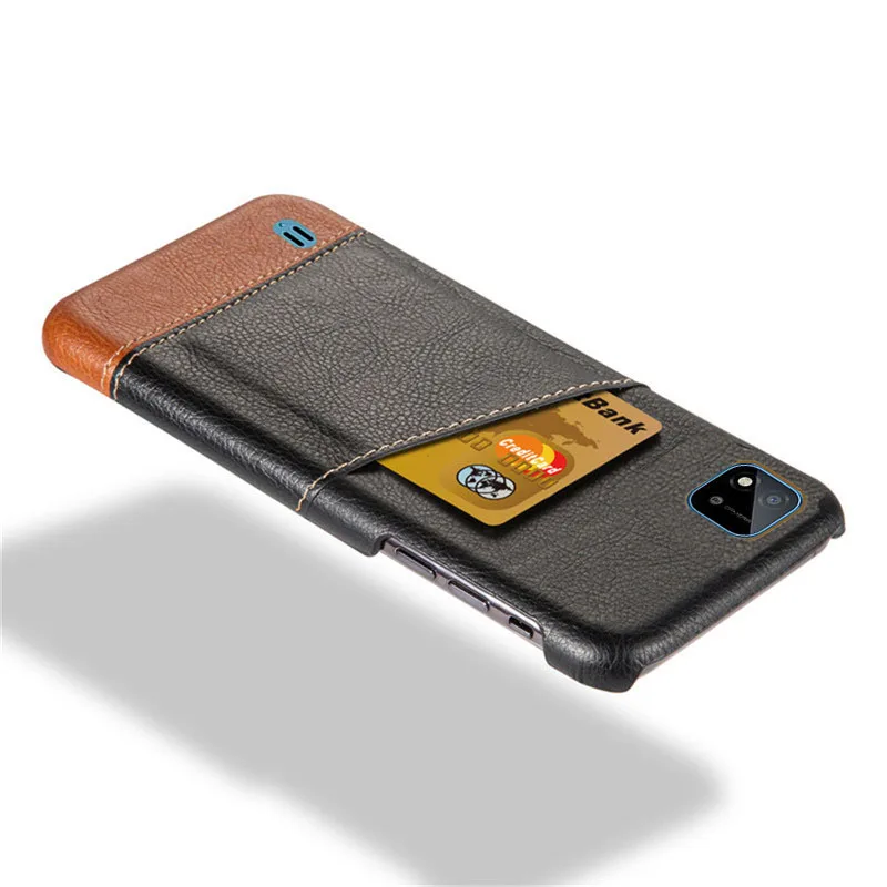 2021 Luxury Leather Mobile Phone Case with Credit Card Holder