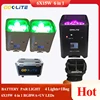 1-24pcs With Battery Wireless DMX Wifi Remote Led Wedding Uplight 6x15w RGBWAUV 6in1 LED Par DJ Sound Party Flightcase 1
