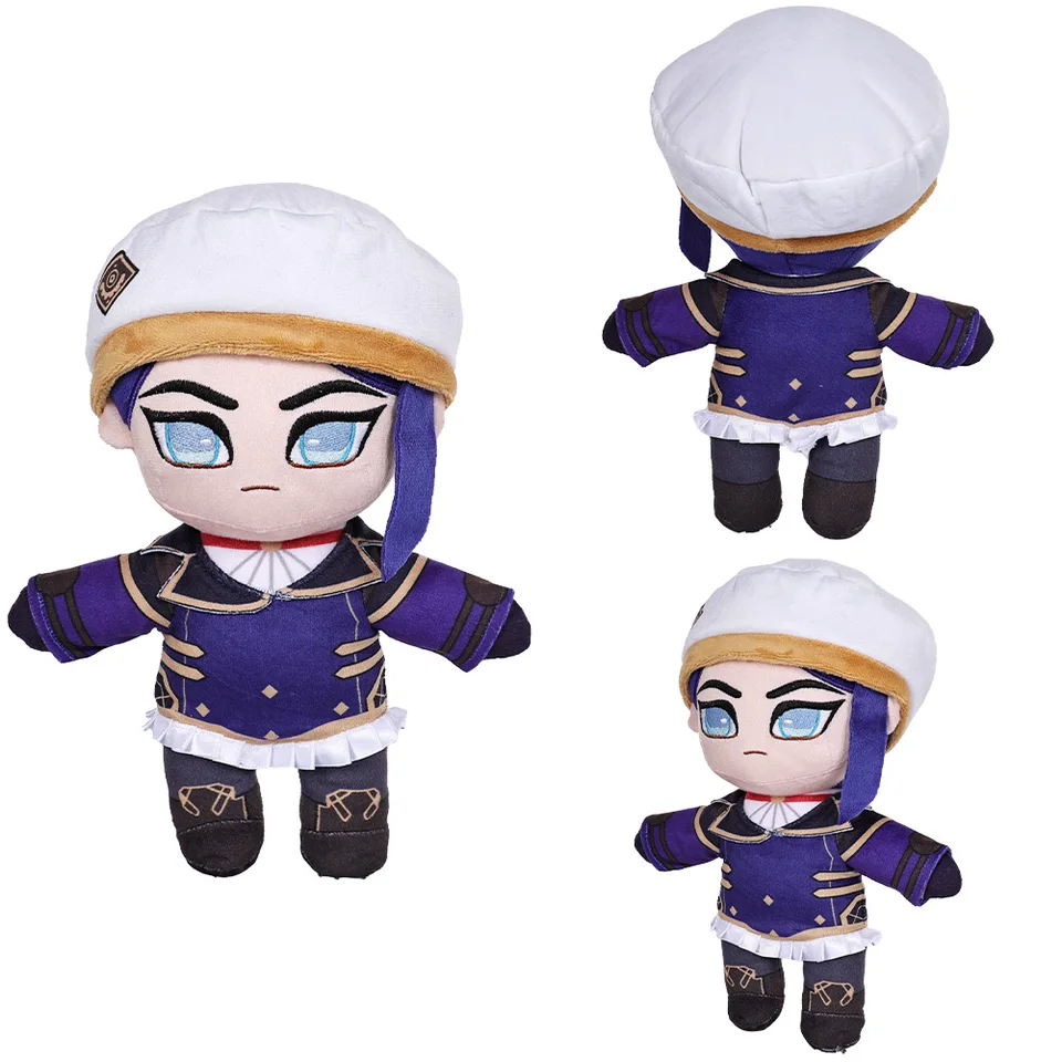 ぬいぐるみ caitlyn LOL League of Legends Official Arcane Vi Caitlyn 40cm Plush