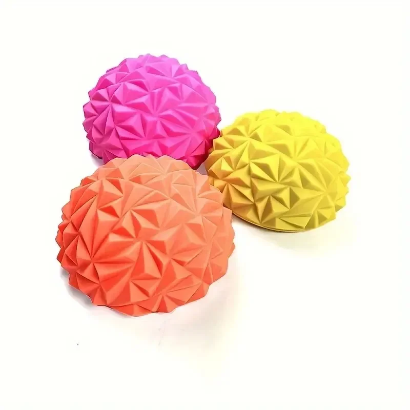 Yoga Practice Pineapple Ball Decompression Foot Massage Muscle Relaxa Body Train Balance Sensory Integration Round Pvc Arch 1pc foot massager massage ball agility training ball fitness ball