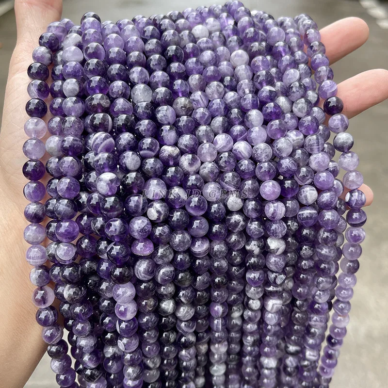 Natural Dark Red Garnet Stone Beads - Round Spacer, Various Sizes