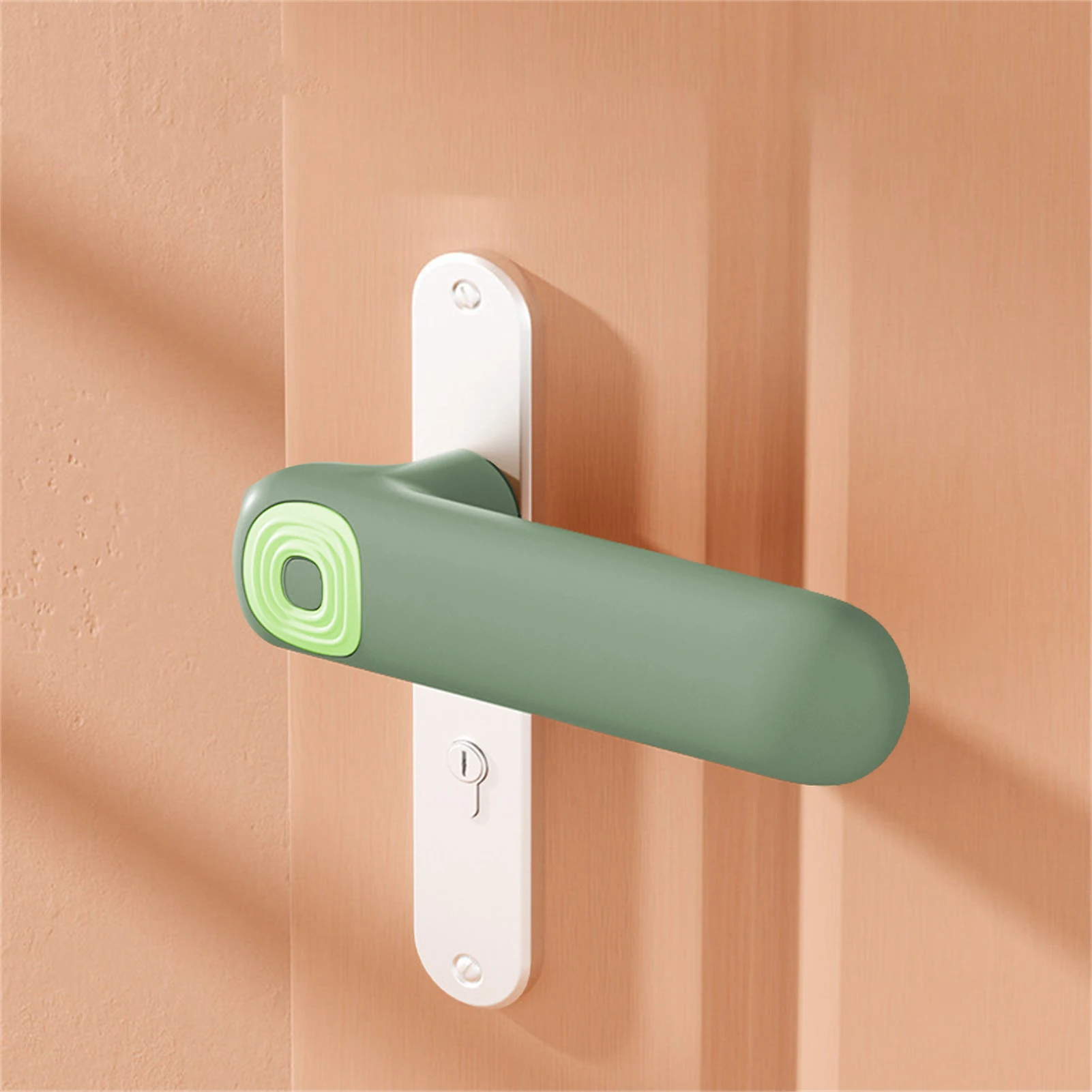 Anti-collision Door Knob Protective Covers Baby Safety Silicone Sleeve Protector Household Bedroom Living Room Accessories door knob covers door handle covers