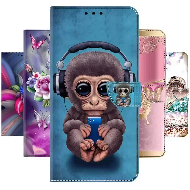Custodia Per Sony Xperia 1 V 1 V Custodia A Portafoglio Per Sony Xperia 10 V 5 Iv 1Iv Custodia Sony Xperia 10 Iii Lite 10Ii Flip Case Cover In Pelle