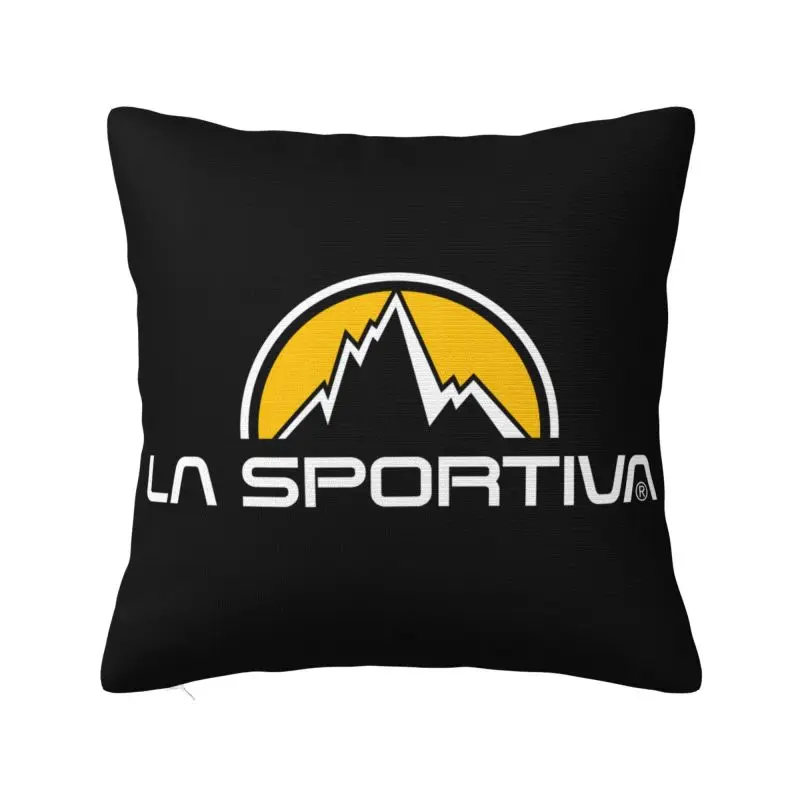 

La Sportiva Logo Cushion Cover 40x40cm Velvet Nordic Pillows Home Decor