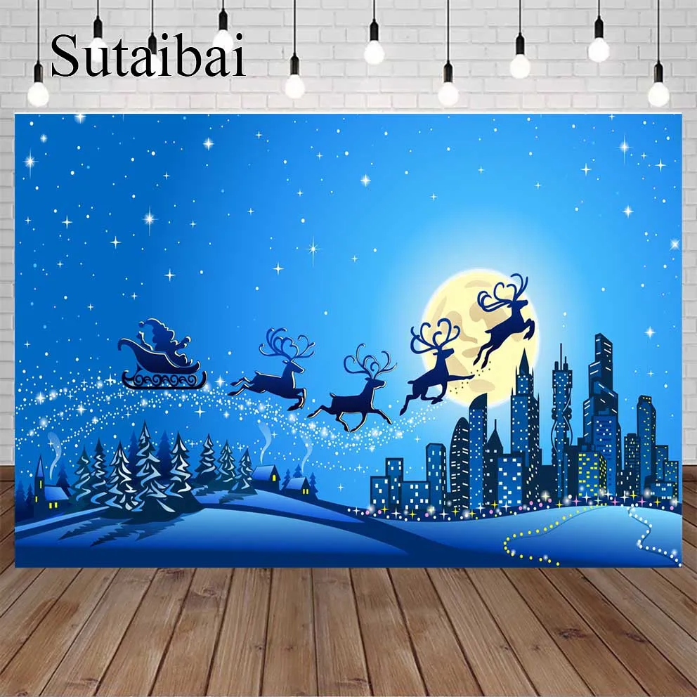 Twinke Star Night Dreamy Scene Photo Background Panno In Vinile Bambini Ritratto Head Shoot Photo Studio Fotografico Booth Banner