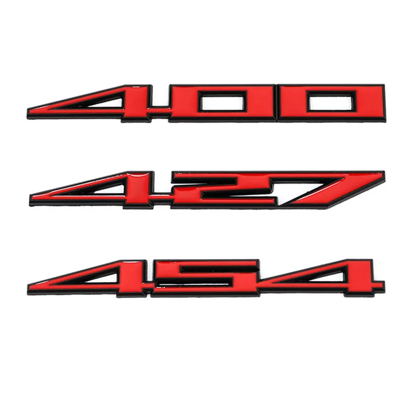 

Автомобильная наклейка 400 427 457 логотип наклейки для Chevrolet SUV ZR1 CORVETTE Blazer SONIC CRUZE Silverado, Volt MALIBU Camaro SPARK IMPALA