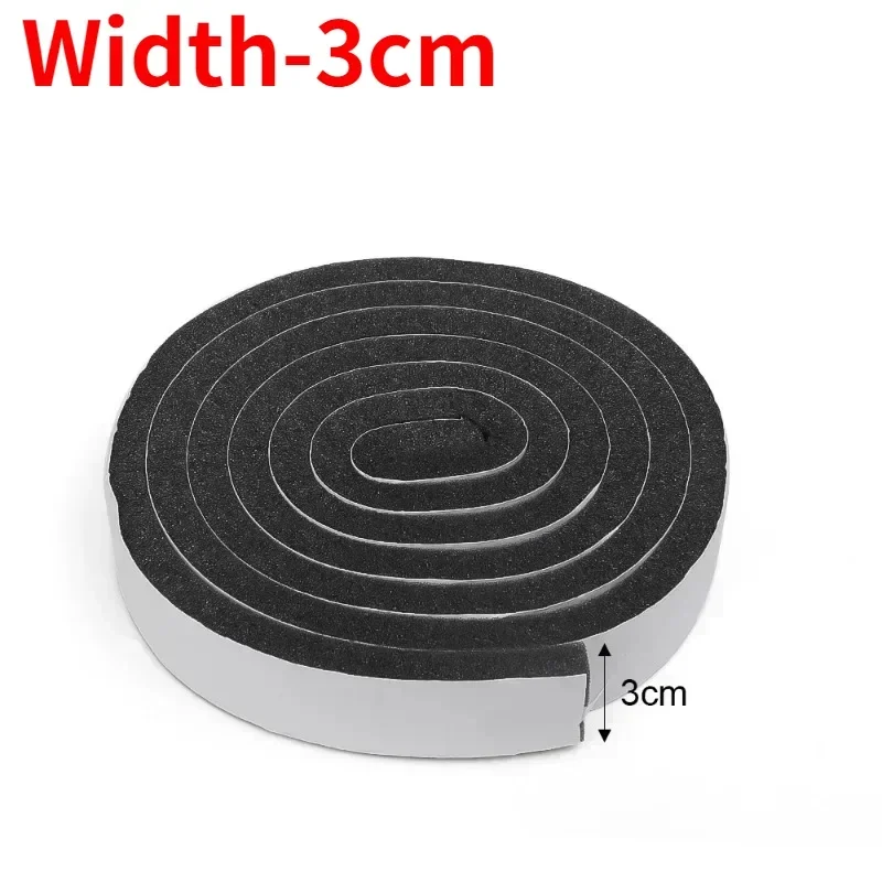 Self-Adhesive Acoustic Foam Weatherstrip - Insulating Windproof Soundproof Sponge Tape