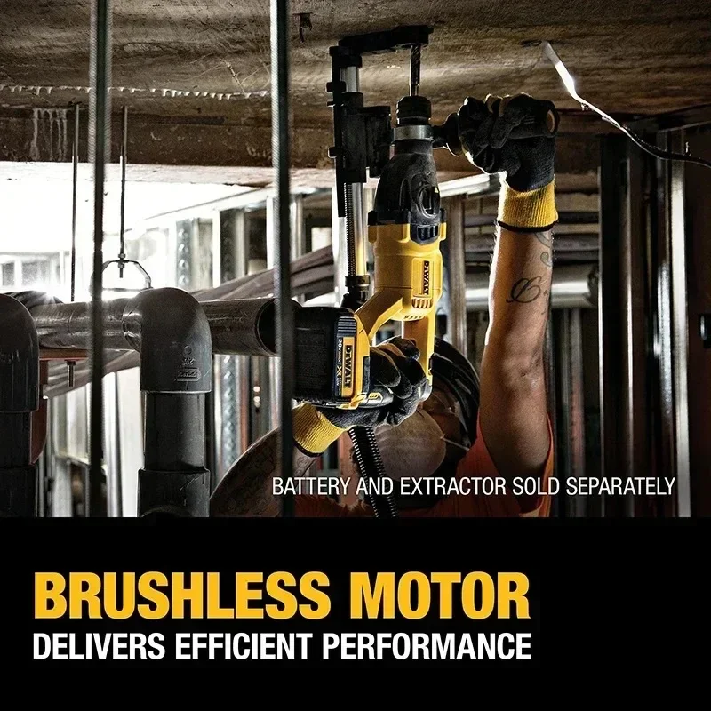 Dewalt DCH133 Rotary Hammer Drill Kit Tool Only 20V MAX XR Brushless Rechargeable Cordless Compact Impact Drill Power Tools 4