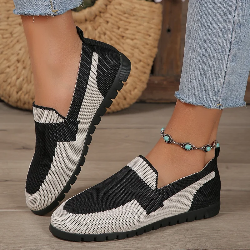 

Single Shoes 2024 Spring and Autumn Season New Pointed Flat Shoes Shallow Mouth Bean Shoes Comfortable, Lightweight, and Durable