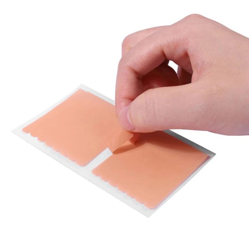 접목 인조 속눈썹 리프팅 눈꺼풀 테이프, 부직포 눈썹 보호 테이프, 속눈썹 익스텐션, 언더 패치, 메이크업 도구, 10 매