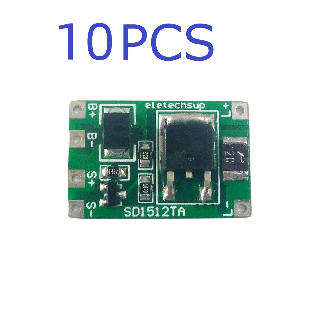 

SD1512TA 0.5A 1A 2A Solar Controller Charging Street Light Switch Circuit Charging Controller Circuit Switch Lithium Battery Cha