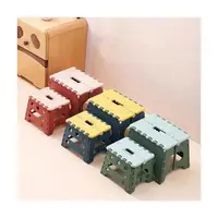 Outdoor Camping Garden Camping Kids and Adults Use Chair Seat Folding Step Stool Portable Chair Seat for Home Bathroom Kitchen