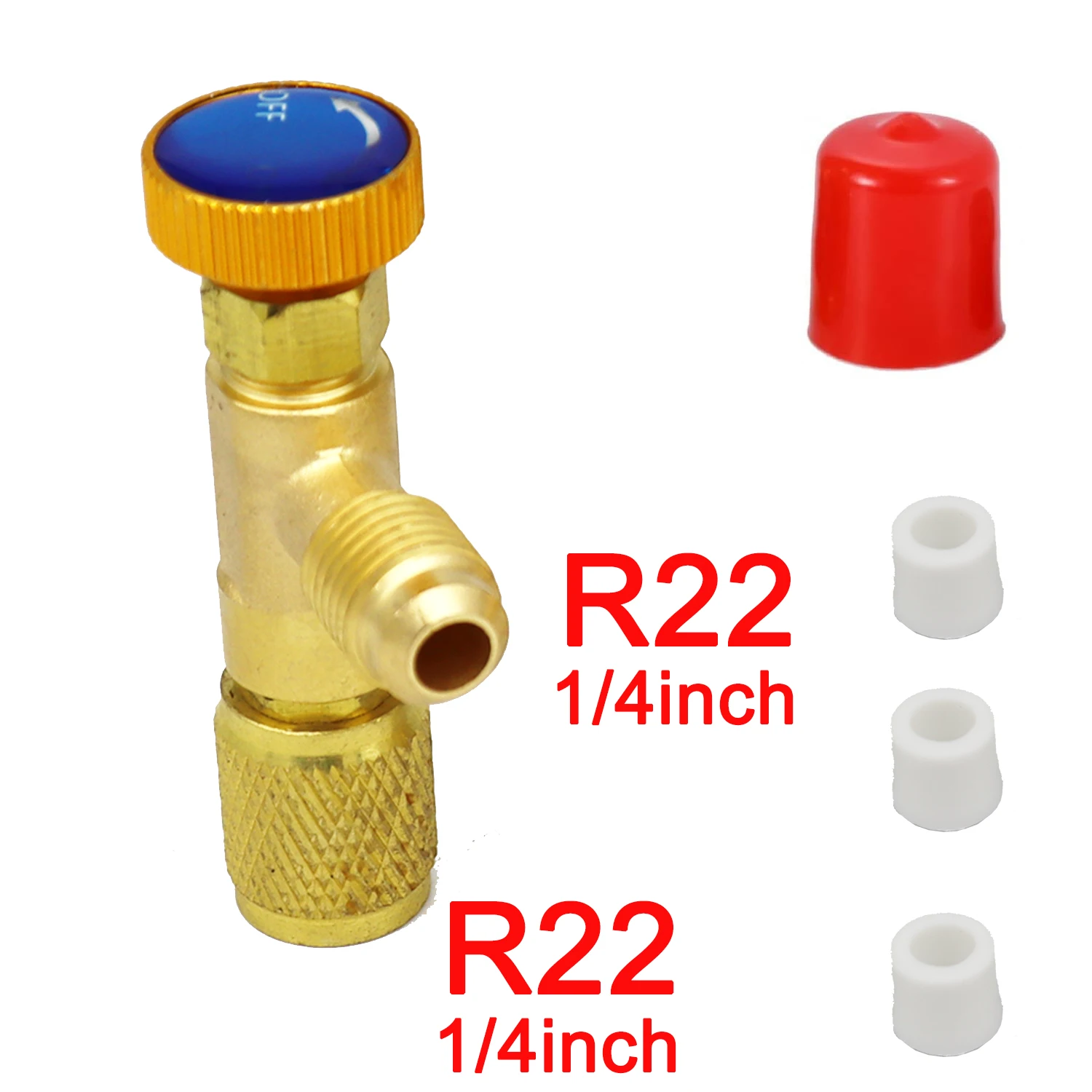Enhanced Refrigerant Charging and Safety Valve for Air Conditioning Systems