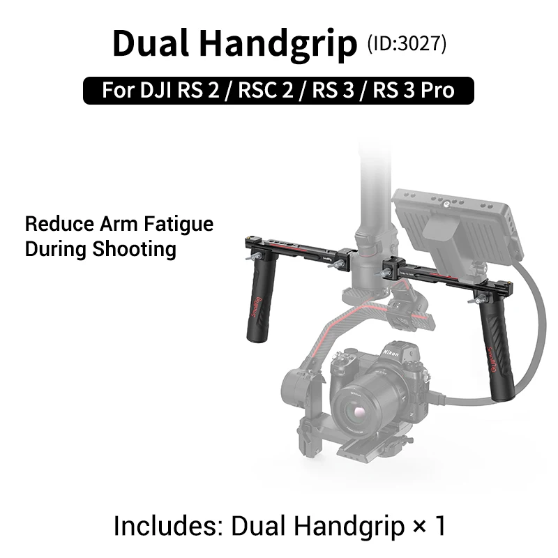 Smallrigワイヤレスコントロールスリングハンドグリップ、dji rs 2