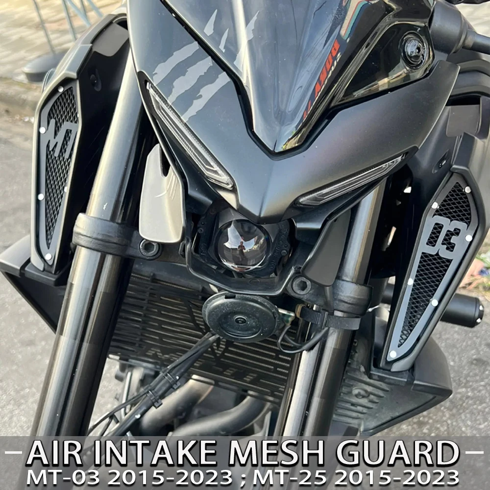 Motorcycle Fuel Tank Air Intake Mesh Inlet Decorative Guard Cover