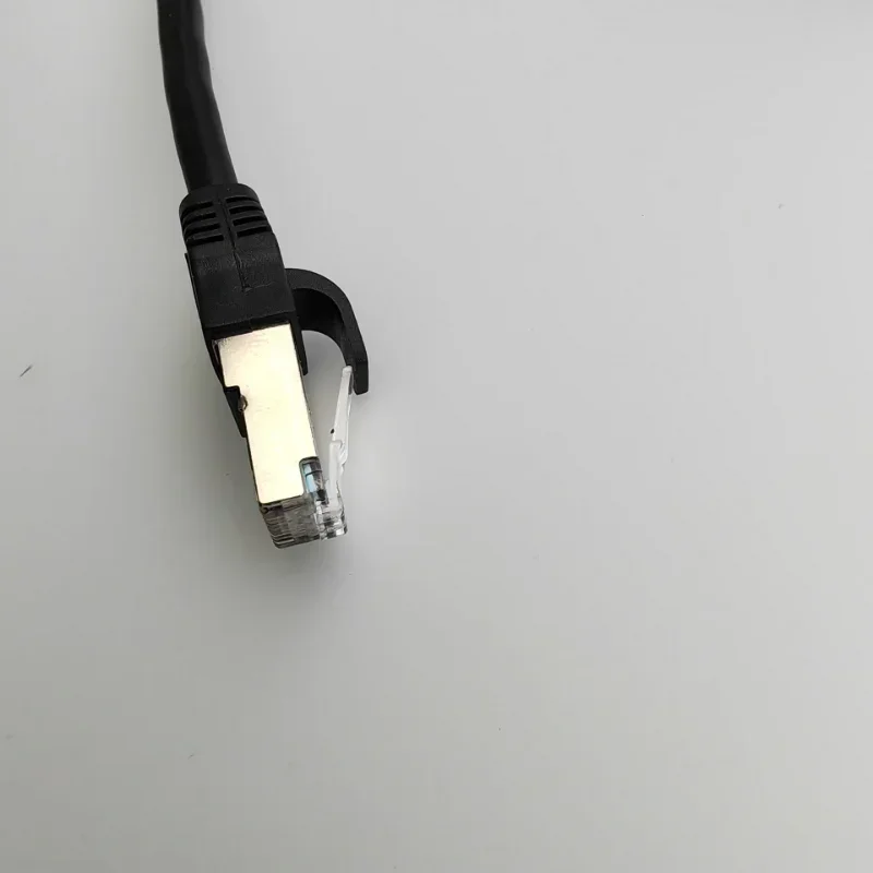 High-Speed Cat6 Ethernet Extension Cable with Screw Panel Mount Connector