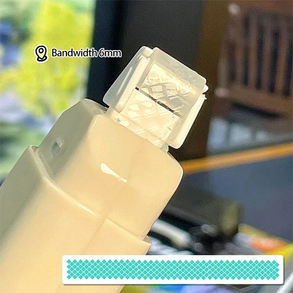 창의적인 간편 찢어쓰기 양면 접착 테이프 4개 사무용품에 적합 스크랩북 콜라주..