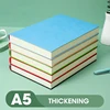 A5 Notebook Thick Notebook Thickened Large Notebook Soft Leather Horizontal Line Diary Blank Notebook Stationery 180 Sheets/Book 2