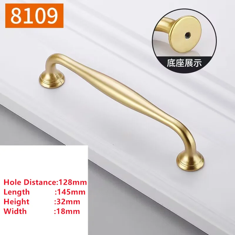 Pearl Golden Simplicity Hardware for Furniture and Kitchen Cabinets