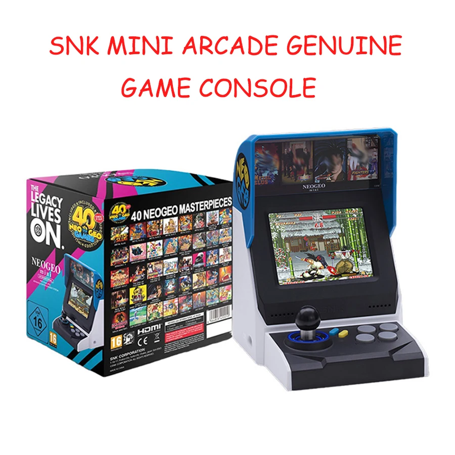 NEWSNKNeoGeo40thAnniversaryMiniArcadeGameMachineInternational