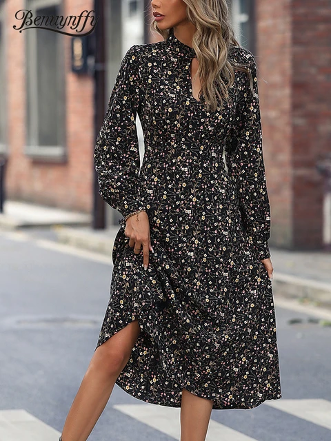 floral fall dresses for women
