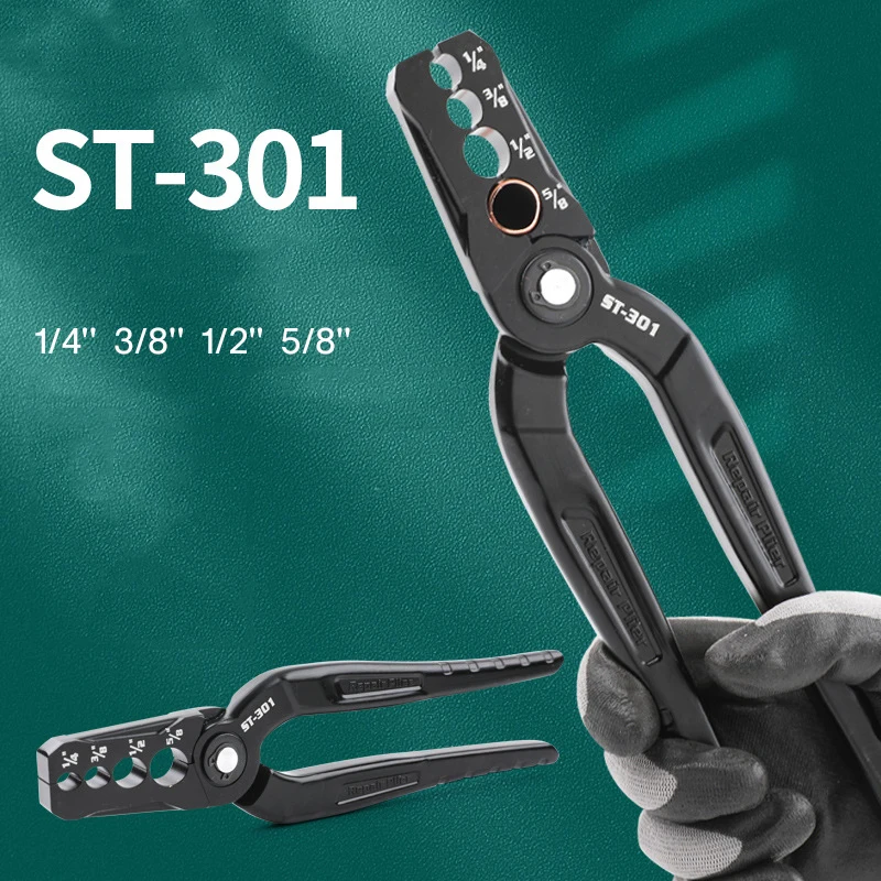 k50-copper-tube-repair-pliers-compound-rounder-and-flat-folding-tube-fix-leaks-quickly-easily-versatile-round-plier-tool