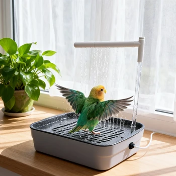 Tabletop Circulating Bird Bath 1