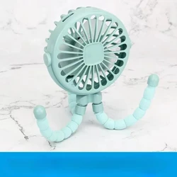 Compact Rechargeable Bladeless Mini Fan - Portable Quiet Cooling Solution (C133 - green)
