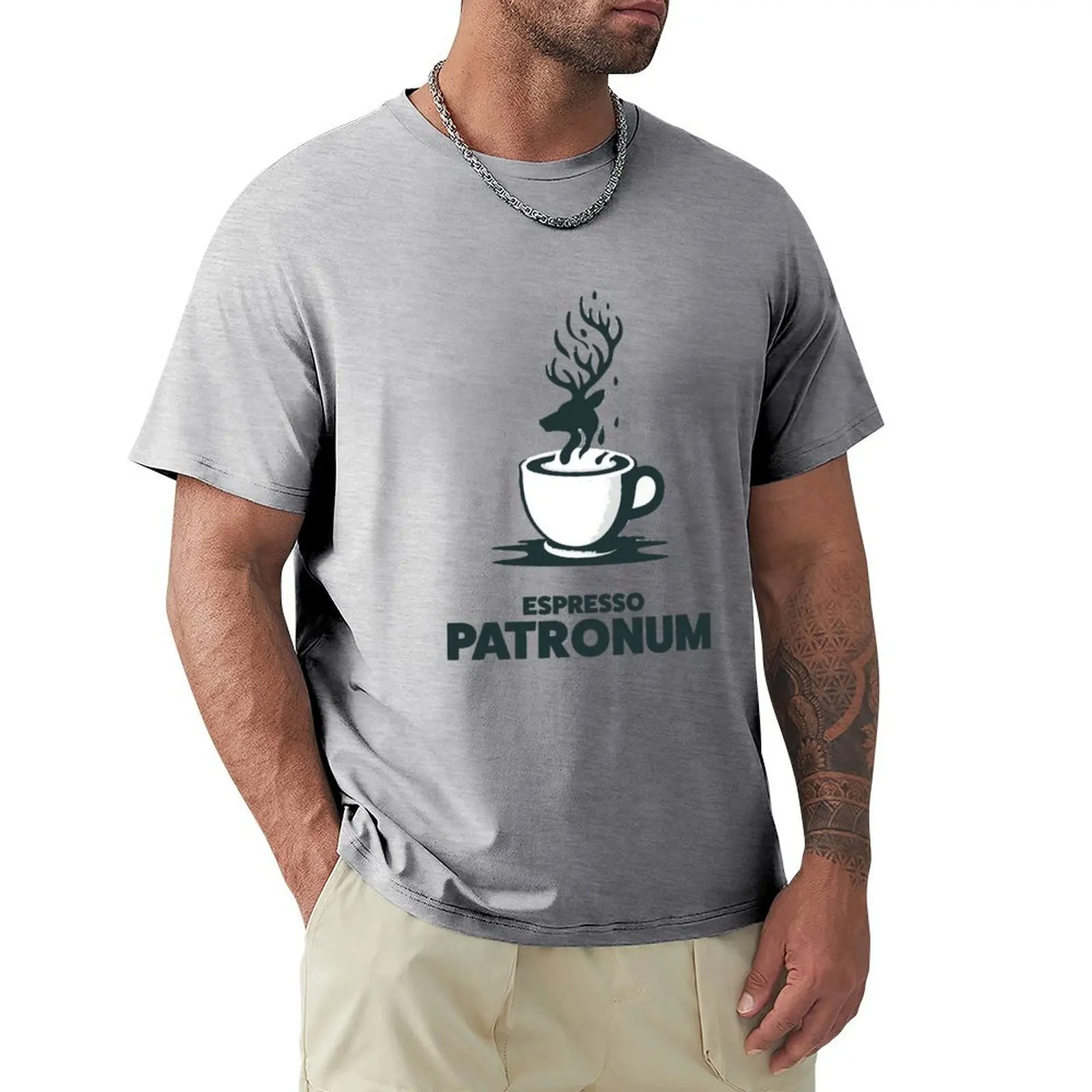 

Espresso Patronum! T-Shirt Blouse hippie clothes sports fans t shirt for men